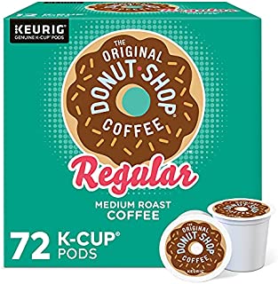 The Original Donut Shop Keurig Single-Serve K-Cup Pods, Regular Medium Roast Coffee, 72 Count