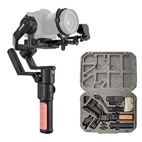 FeiyuTech Official AK2000S Advanced Handheld Camera Gimbal Stabilizer for Sony a7RIII a7III a7SII a7RII a7II a9 Canon EOS R EOS RP M6 Mark II EOS 200DII Panasonic GH4 G9 Nikon Z6 Z7 Follow Focus