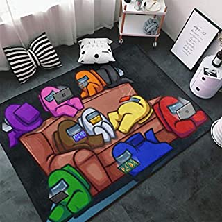 Arcade Game Among Us Area Rugs Living Room Carpets for Children Bedroom Home Decor Yoga Rug 60X39inch