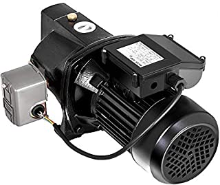 Happybuy Shallow Well Jet Pump with Pressure Switch 1HP Jet Water Pump 216.5 ft Cast Iron Jet Pump to Supply Fresh ell Water to Residential Homes Farms Cabins