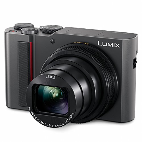 PANASONIC LUMIX ZS200 15X Leica DC Lens with Stabilization, 20.1 Megapixel, Large 1 inch Low Light Sensor (DC-ZS200S USA Silver)