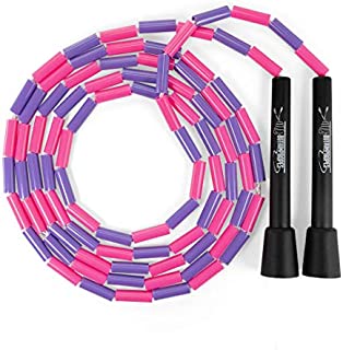 Beaded Jump Rope - Segmented Skipping Rope for Kids - Durable Outdoor Beads