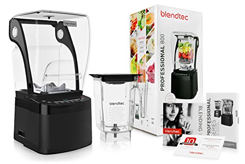 Blendtec Professional 800 Blender with BPA-Free WildSide Jar + Blending 101 Quick-Start Guide and Recipes + Owner's Manual and User Guide