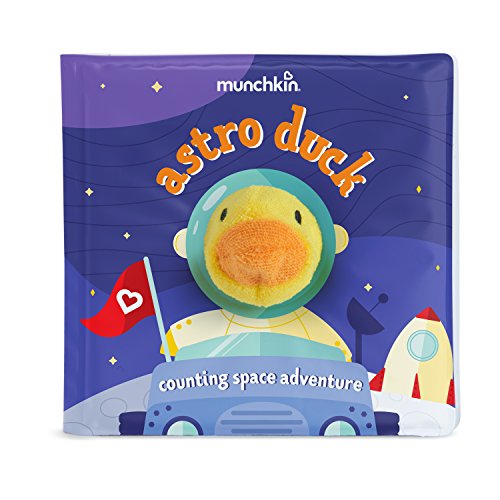 Munchkin Soapy Stories Finger Puppet Bath Book, Space