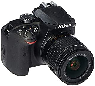 Nikon D3400 Digital SLR Camera & 18-55mm VR DX AF-P Zoom Lens (Black) - (Renewed)