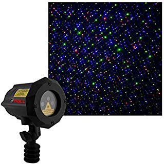 Moving Firefly LEDMALL RGB Outdoor Garden Laser Christmas Lights with RF remote control and Security Lock