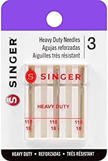 SINGER Sewing Machine Needles, 1-Pack, Size 18 3/Pkg