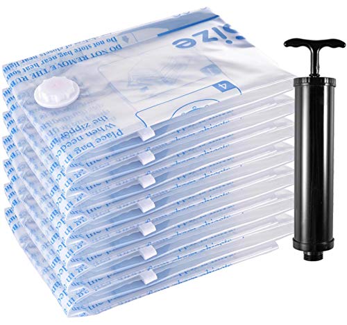 MEIQIHOME 7 Jumbo Vacuum Storage Bags (40