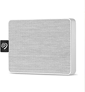 Seagate One Touch SSD 1TB External Solid State Drive Portable  White, USB 3.0 for PC Laptop and Mac, 1yr Mylio Create, 2 months Adobe CC Photography (STJE1000402)