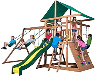 Backyard Discovery Mount McKinley All Cedar Wood Swing Set