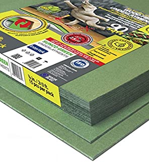 STEICO 3 mm 1/8 Inch Wood Fiber Flooring Underlayment for Laminate Vinyl LVT LVP Hardwood Floor 90 SqFt Natural Sound Insulation Barrier