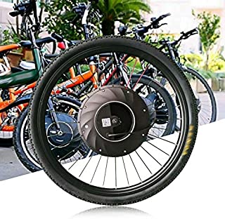 Front Wheel EBike Conversion Kit Hub Motor-Electric Bicycle Motor Conversion Kit E Bike Cycling Hub Conversion for 26