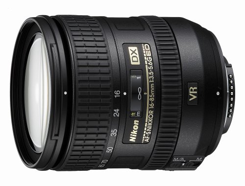 Nikon AF-S DX NIKKOR 16-85mm f/3.5-5.6G ED Vibration Reduction Zoom Lens with Auto Focus for Nikon DSLR Cameras