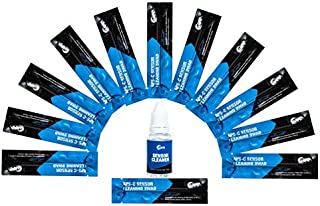 UES DSLR or SLR Digital Camera Cleaning Swab for APS-C Sensors, Blue, 12 swabs + 15ml Cleaner (DDR-16)