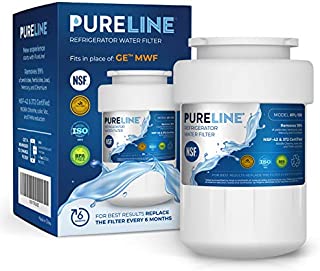 Pureline MWF Water Filter Replacement. Compatible Models for GE MWF, MWFP, MWFINT, GWF, GWFA, HWF, HWFA, HDX FMG-1, Smartwater, WFC1201, GSE25GSHECSS, 197D6321P006