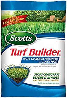 Scotts Turf Builder Halts Crabgrass Preventer with Lawn Food, 15,000 sq. ft.