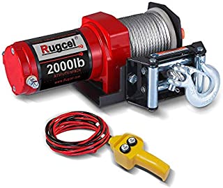 RUGCEL 2000-lb. ATV/UTV Electric Winch (2000winch)