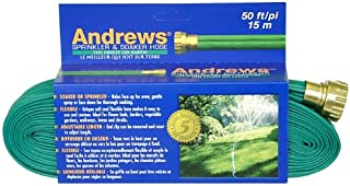 Andrews 50-Foot 2 Tube Sprinkler Hose 10-12348