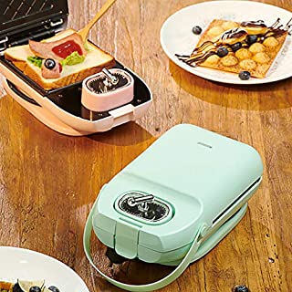 Yiduore Electric Panini Press Grill with Locking Lid, Sandwich Maker with 5 Non-Stick Plate Breakfast Hamburger Sandwich Maker Machine