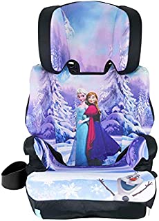 KidsEmbrace High-Back Booster Car Seat, Disney Frozen Elsa and Anna