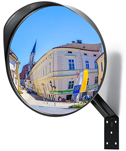 Adjustable Convex Mirror - Clear View Garage and Driveway Park Assistant - 12