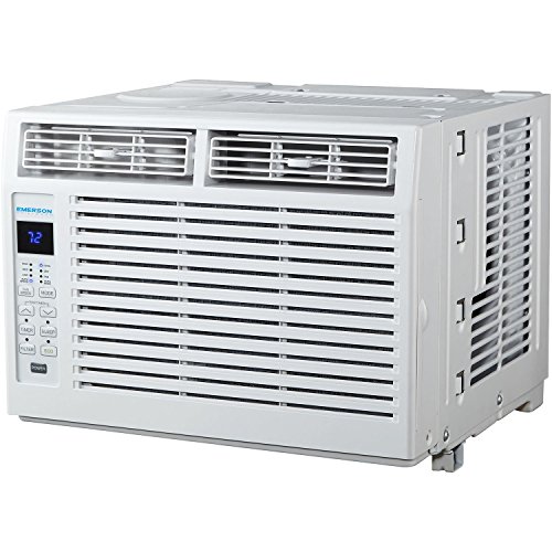 Emerson Quiet Kool 5,000 BTU 115V Window Air Conditioner with Remote Control, EARC5RD1, White