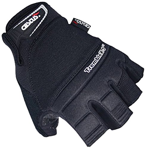 Cestus Vibration Series TrembleX-5 Neoprene Polychloroprene Anti-Vibration Glove, Work, 2X-Large, Black (Pack of 1 Pair)