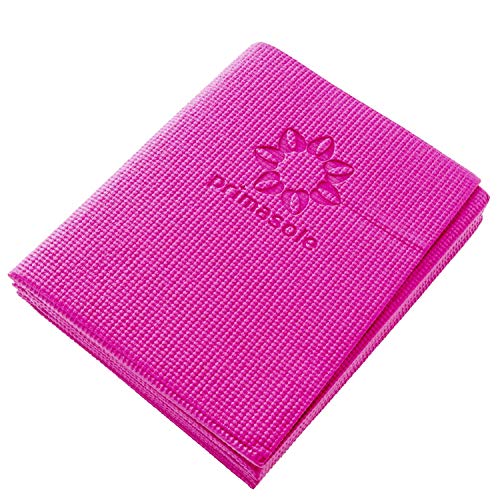 PRIMASOLE Folding Yoga Travel Pilates Mat. 1/4