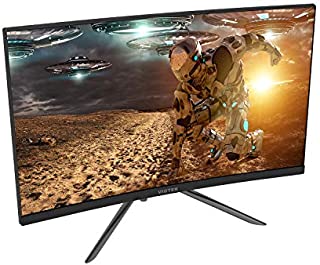 Viotek GN24CB 24-Inch Curved Gaming Monitor with Speakers, 1080P 144Hz Bezel-Less Samsung VA Panel, 2 x HDMI DP FreeSync  VESA (Black)