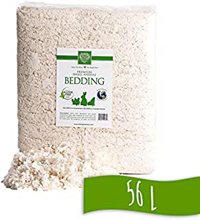 Small Pet Select Unbleached White Paper Bedding, 56 L, Model Number: SMWB