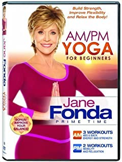 Jane Fonda Am/Pm Yoga for Beginners by Lions Gate by Cal Pozo