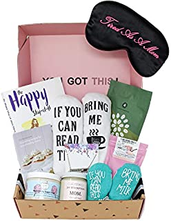 Milky Chic Gift Box for New Moms- 10 Unique Postpartum Personal Care Items for Mothers-Mommy's Pampering Surprise Basket - After-Pregnancy Must-Haves for Mom (Large)