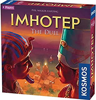 Imhotep: The Duel - A Kosmos Game from Thames & Kosmos | 2-Player Version of Spiel Des Jahres-Nominated Imhotep, Builder of Egypt Board Game