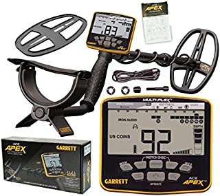 Garrett ACE Apex Metal Detector with 6x11