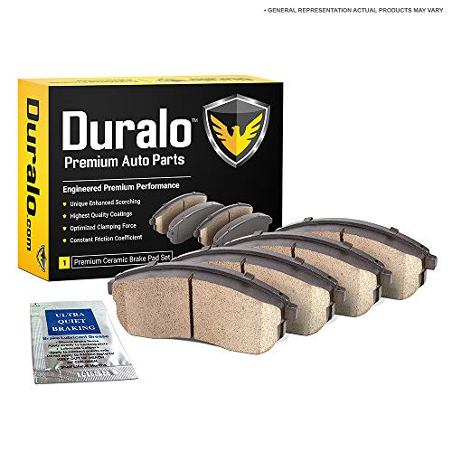 Duralo Ceramic Rear Brake Pads For Audi A4 A6 A8 S4 S6 80 90 100 200 4000 5000 Coupe Cabrio V8 Quattro & Alfa Romeo 164 - Duralo 144-2001 New