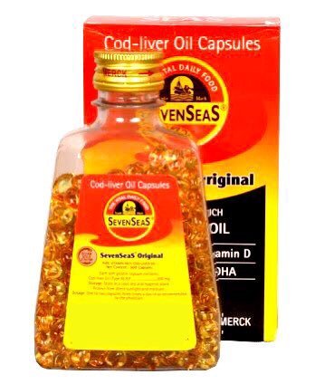 Seven Seas Cod Liver Fish Oil 500 Capsules