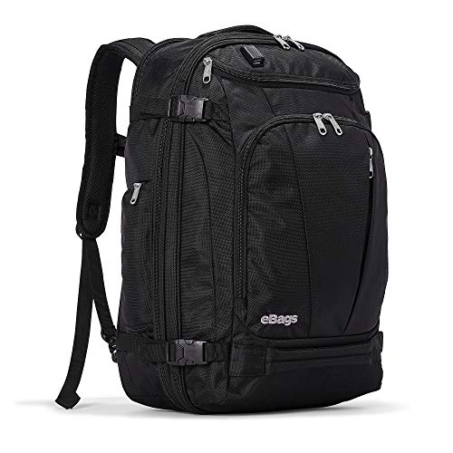 eBags Mother Lode USB Travel Backpack (Black w/USB)