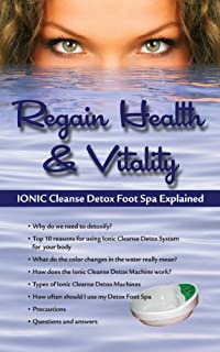 10 PACK! REGAIN HEALTH & VITALITY! IONIC CLEANSE DETOX FOOT SPA EXPLAINED.