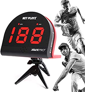 NET PLAYZ Baseball Softball Personal Speed Radar Detector Gun, Measurement Baseball Pitching