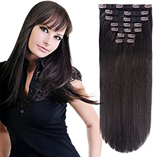 Clip in Hair Extensions Triple Weft 20