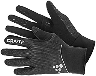 Craft Unisex Touring Insulated Bike Cycling and Training Insualted Gloves, Black, X-Small