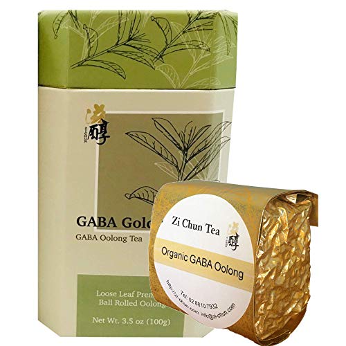 GABA Gold - Organic Oolong Super Tea, Loose Leaf Stress Relief Tea - A Calming and Relaxing Tea for Anxiety and Stress Relief - 3.5 ounces