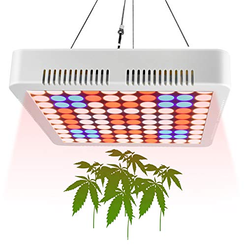 Aogled 1000W Grow Lights for Indoor Plants Full Spectrum,LED Panel Plant Light with Adjustable Rope for Indoor Hydroponic,Greenhouse and Grow Tent,LED Growing Lamp for Seedling,Veg and Flower