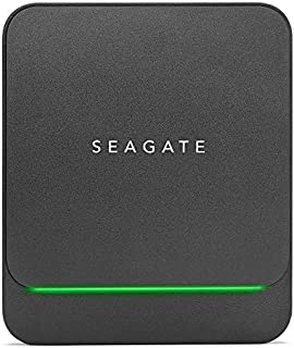 Seagate Barracuda Fast SSD 1TB External Solid State Drive Portable  USB-C USB 3.0 for PC, Mac, Xbox & PS4-3-Year Rescue Service (STJM1000400)