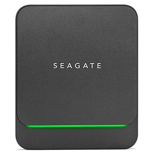 Seagate Barracuda Fast SSD 1TB External Solid State Drive Portable  USB-C USB 3.0 for PC, Mac, Xbox & PS4-3-Year Rescue Service (STJM1000400)