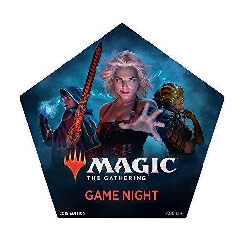 Magic: The Gathering Magic Game Night 2019 | Card Game for 25 Players | 5 Decks | 5 Dice | Accessories