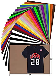 YRYM HT HTV Heat Transfer Vinyl Bundle - 28 Pack 12