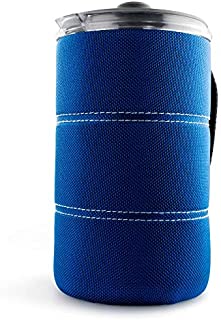 GSI Outdoors, 30 Fl Oz JavaPress, French Press Coffee Mug, Superior Backcountry Cookware Since 1985, Blue