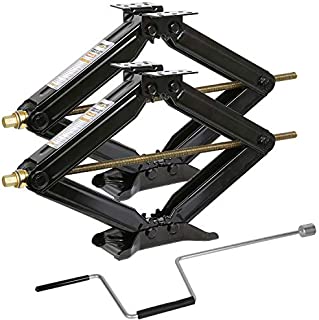 Weize Camper RV Trailer Stabilizer Leveling Scissor Jacks With Handle -24