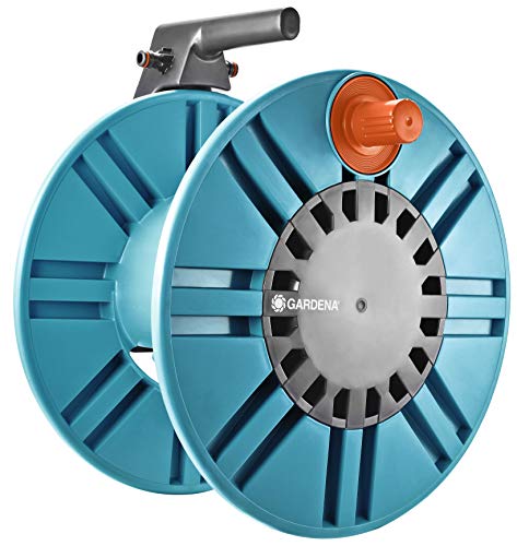 Gardena 2650 164-Foot Wall Mount Removable Garden Hose Reel With Hose Guide